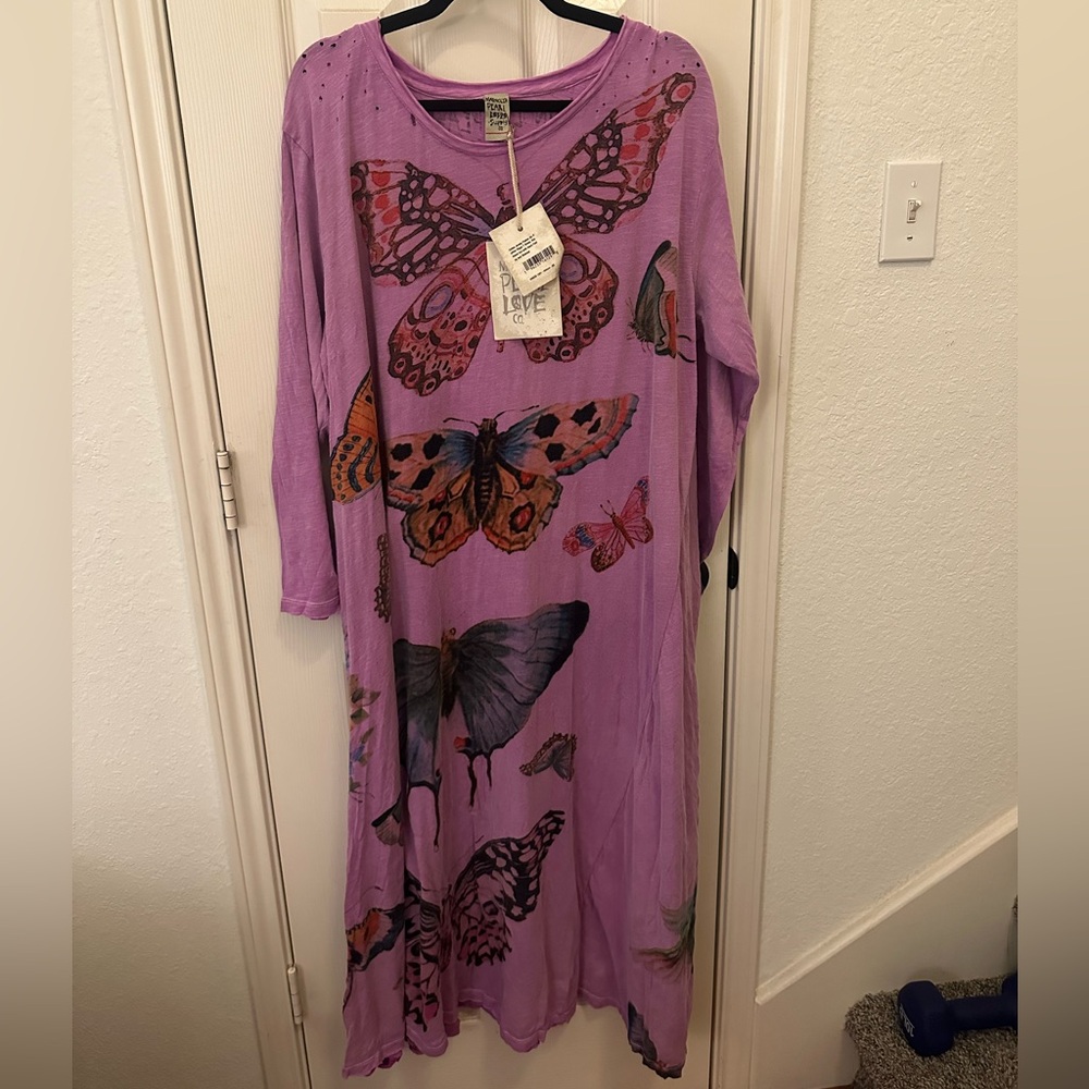 Magnolia Pearl Lavender Butterfly Dress